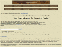 Tablet Screenshot of ancestralcurios.com